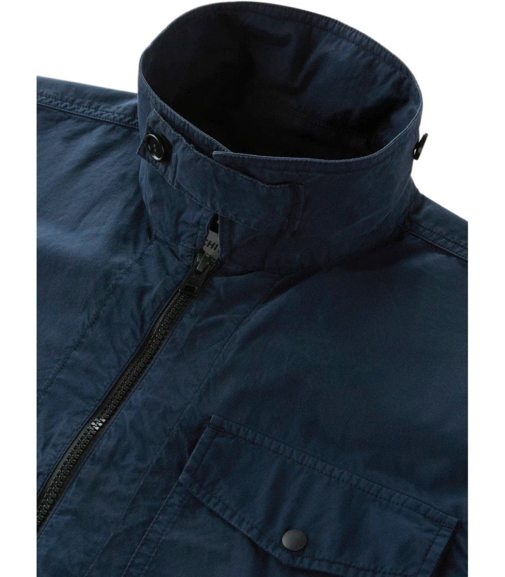 Woolrich Blue Shirt-Style Jacket
