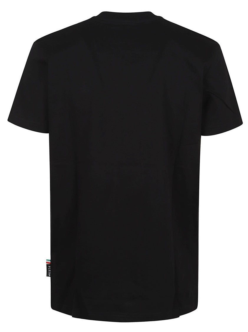 Philipp Plein Jersey T-Shirt Round Neck Ss Cars Racing