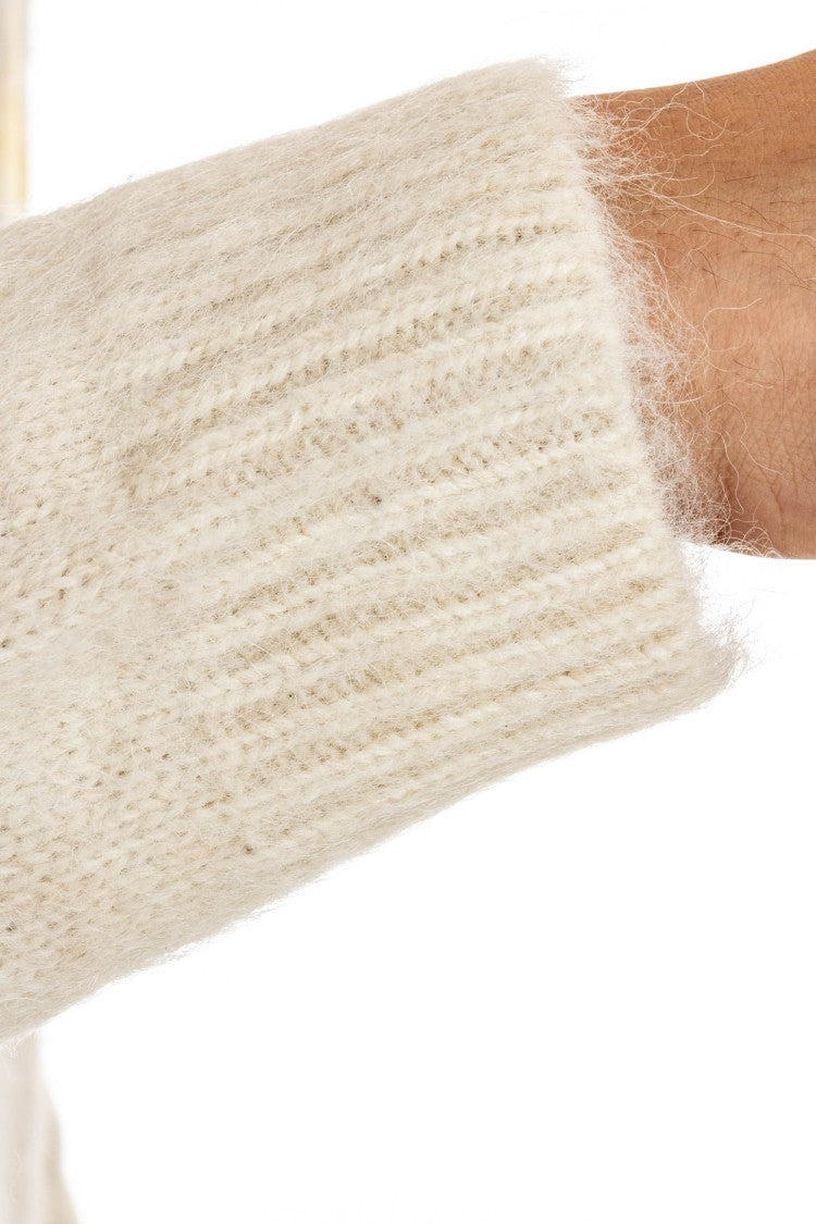 Autry Jacquard Wool-Alpaca Cardigan