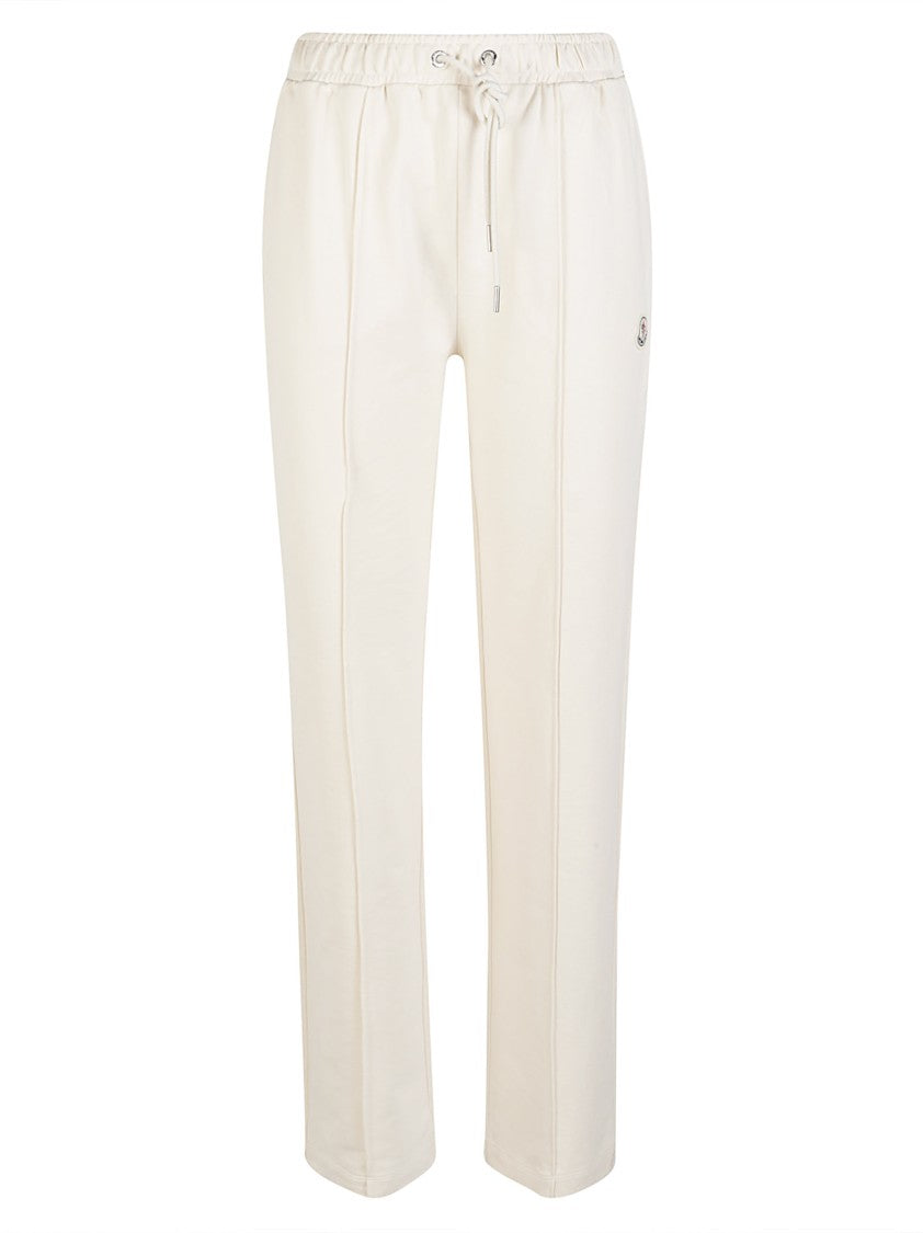 Moncler Straight Leg Cotton Drawstring Sweatpants
