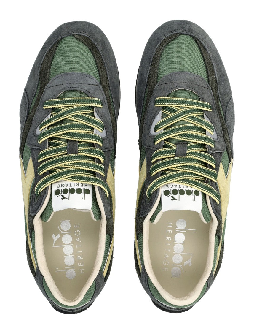 Diadora Heritage Equipe Revenge Used Sneakers In Suede