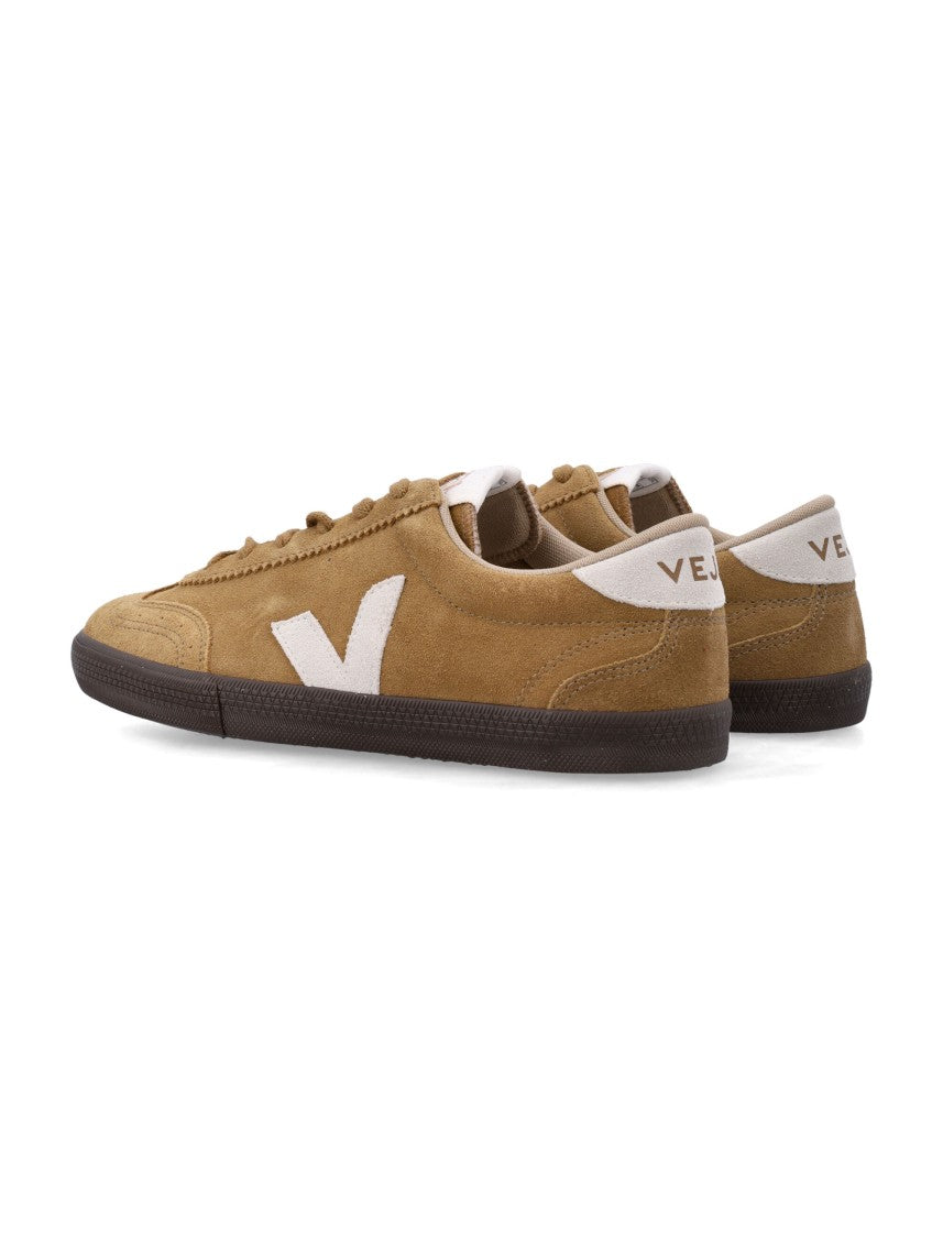 Veja Volley Suede Sneakers In Tent Natural Eagle