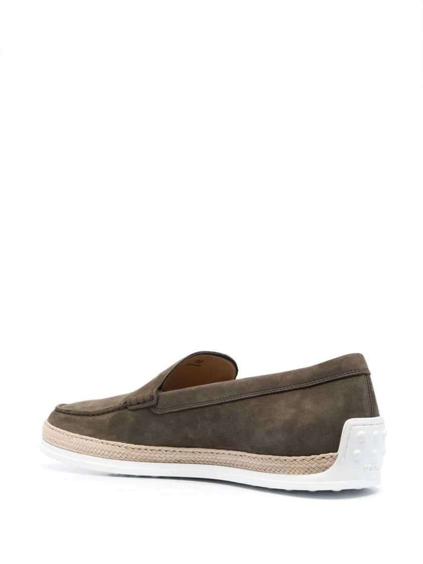 Tod's Suede Slip-On Loafers