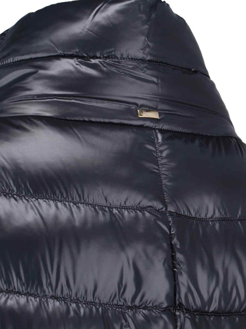 Herno Quilted Jacket With Structured Collar