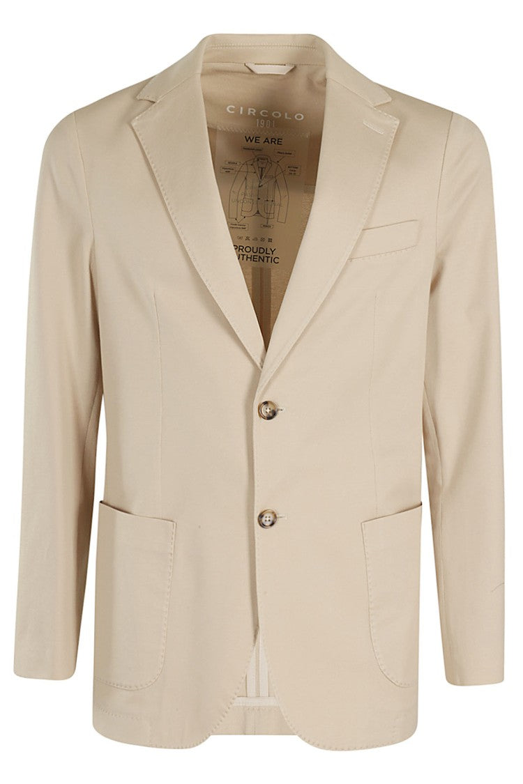 Circolo 1901 Single Breasted Premium Piquet Jacket