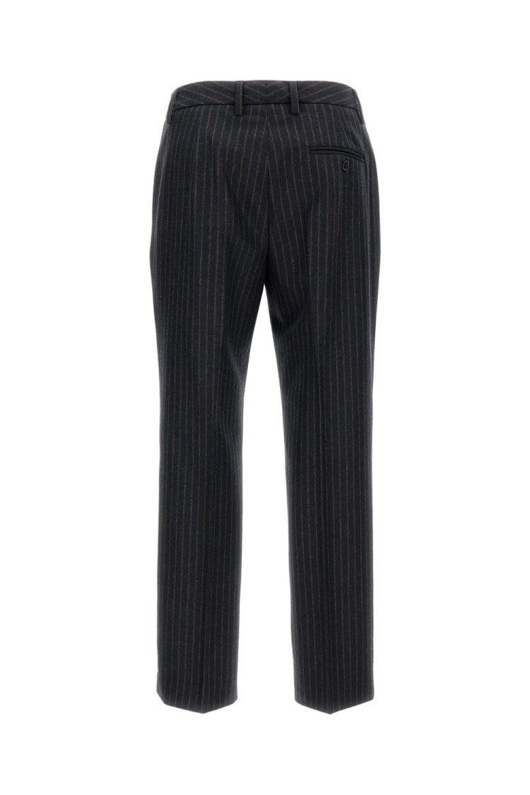 Alberto Biani Franca Pinstriped Trousers