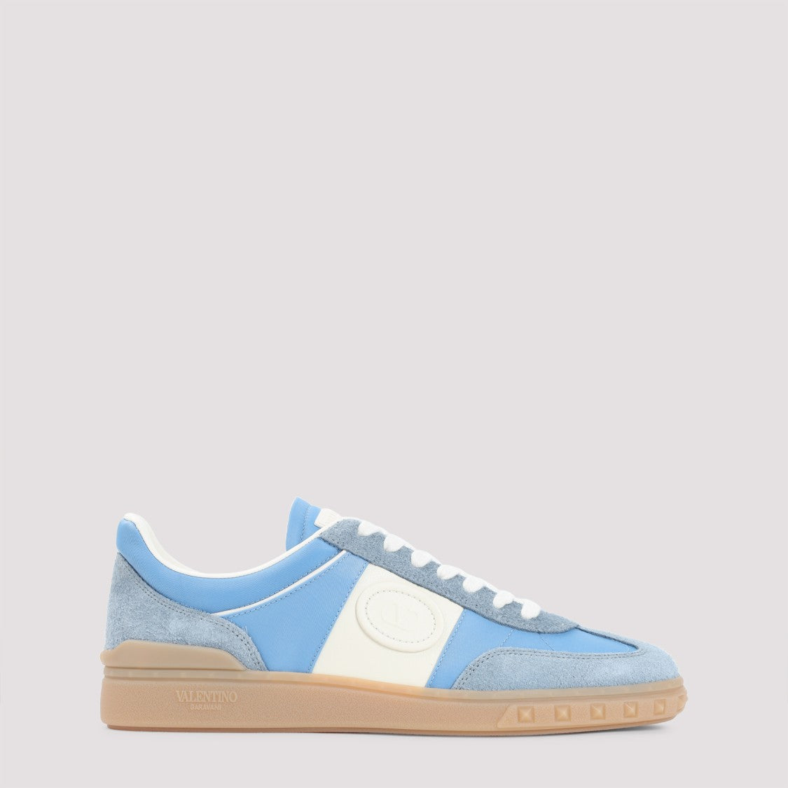 Valentino Garavani Blue Calf Leather Upvillage Sneakers