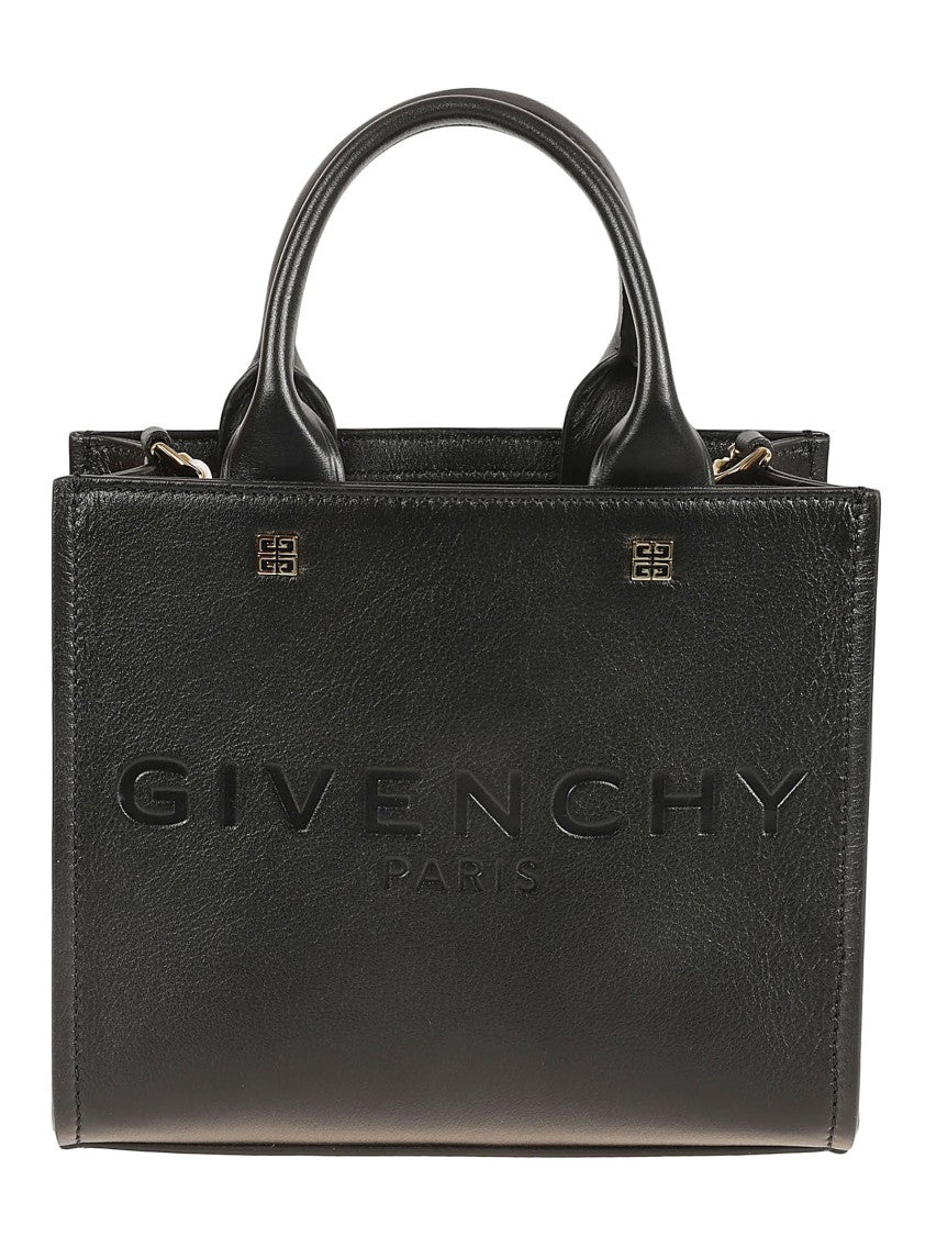 Givenchy Textured Calf Leather Handbag