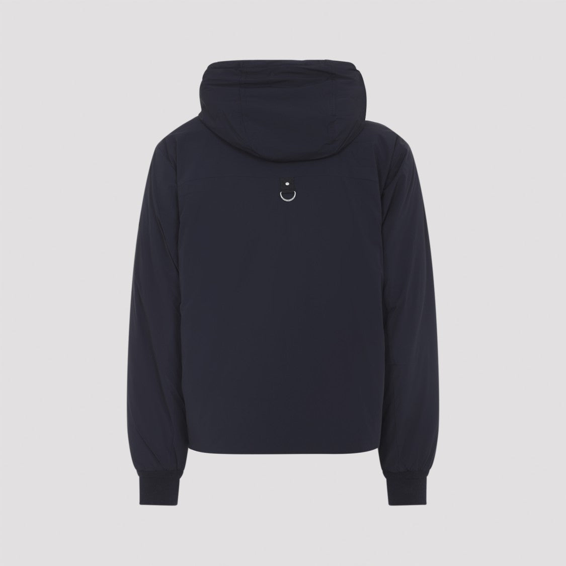 Moose Knuckles Feather Down Insulated Jacket With Adjustable Hood And Zippered Pockets