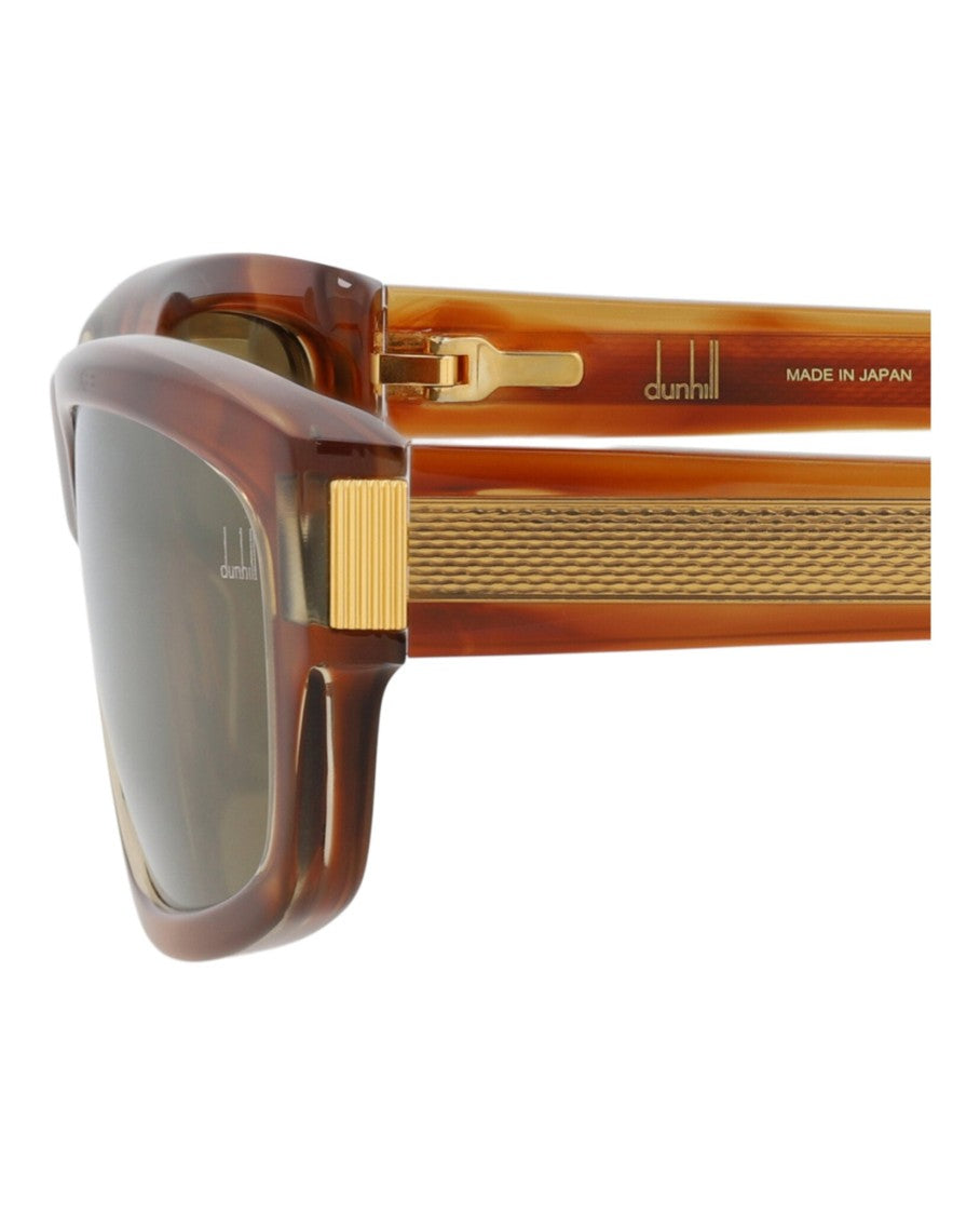 Dunhill Square-Frame Recycled Acetate Sunglasses