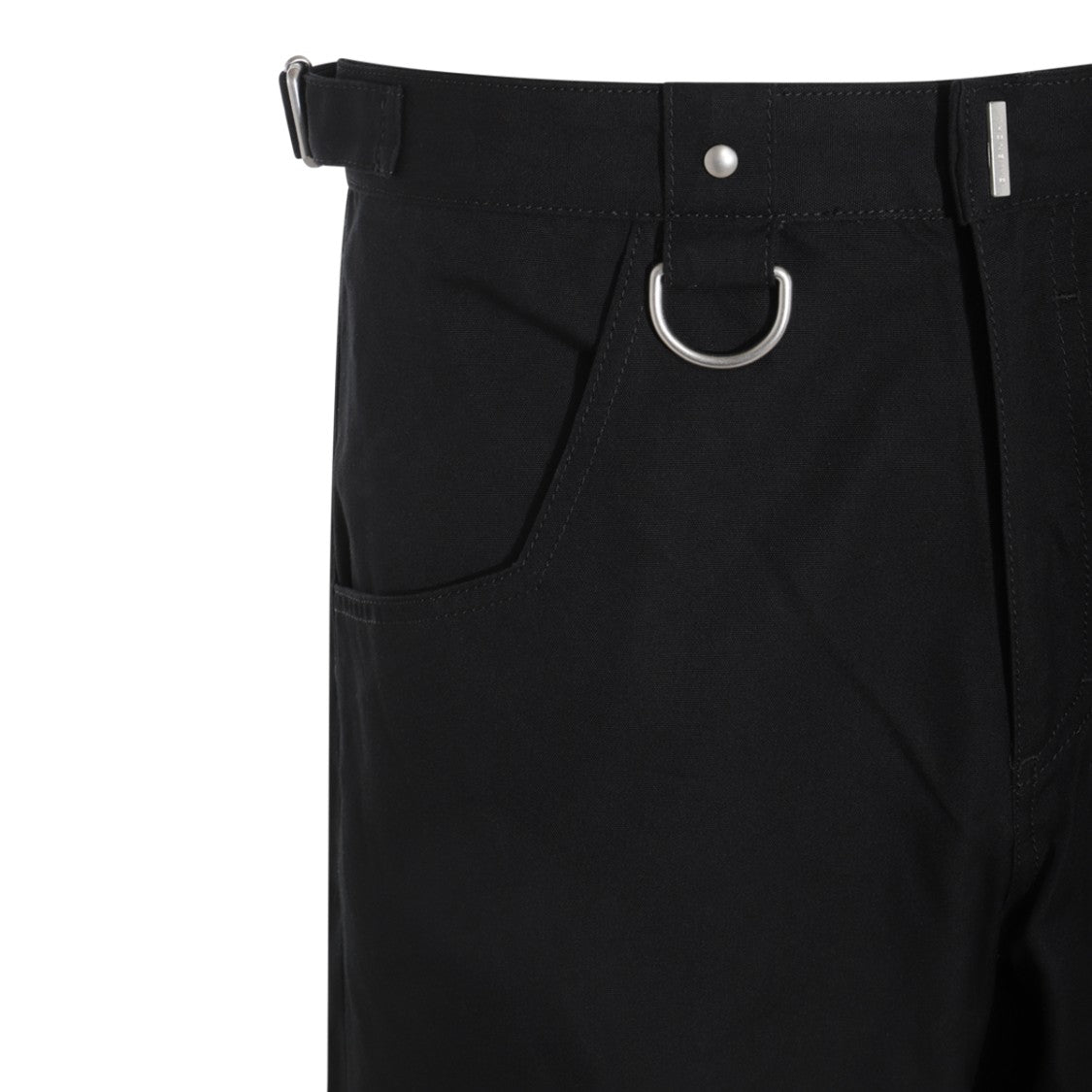 Givenchy Straight-Leg Trousers With Adjustable Straps And Silver-Tone Hardware