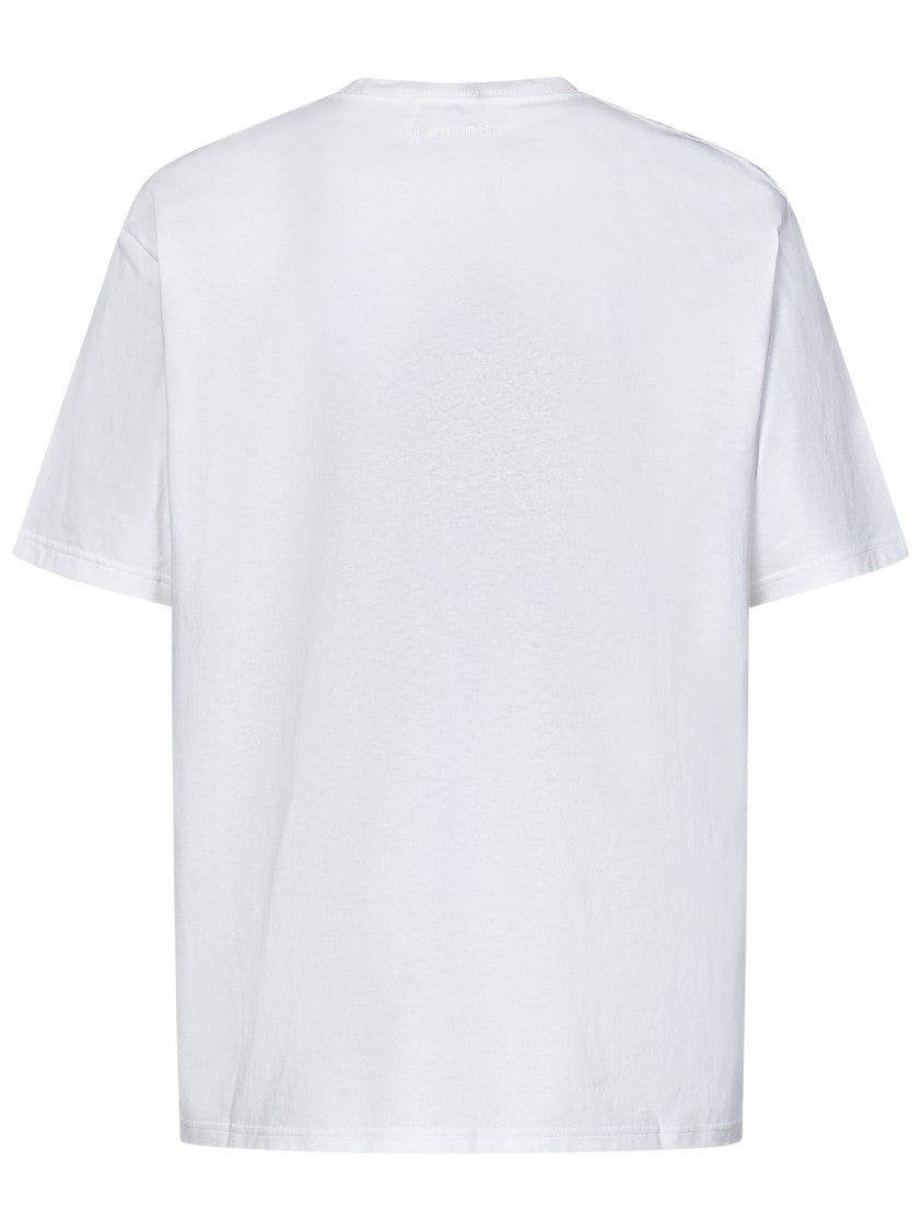 Alexander Mcqueen Oversized Cotton Jersey T-Shirt With Contrasting Lettering Print
