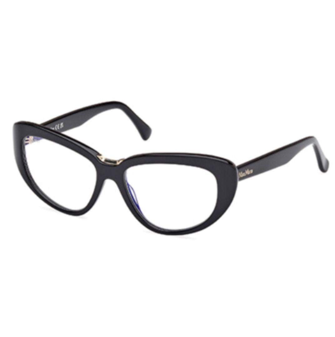 Max Mara Mm5109-B 56001 Bold Cat-Eye Eyeglasses