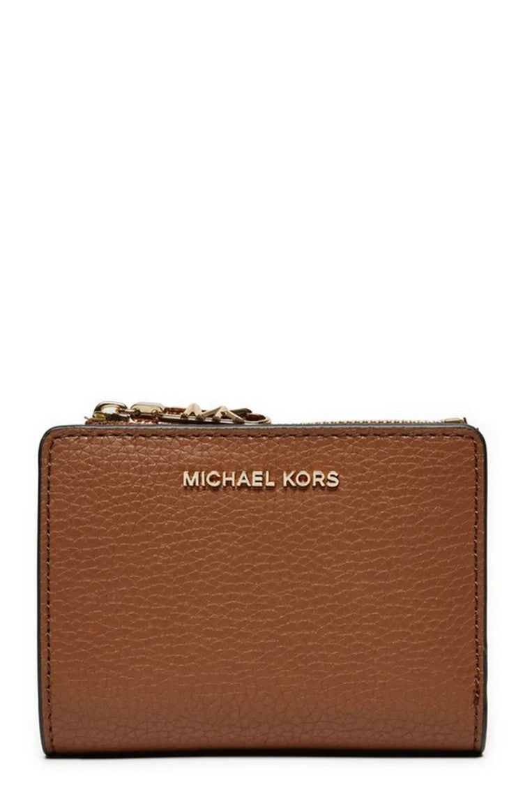 Michael Kors Brown Textured Leather Wallet
