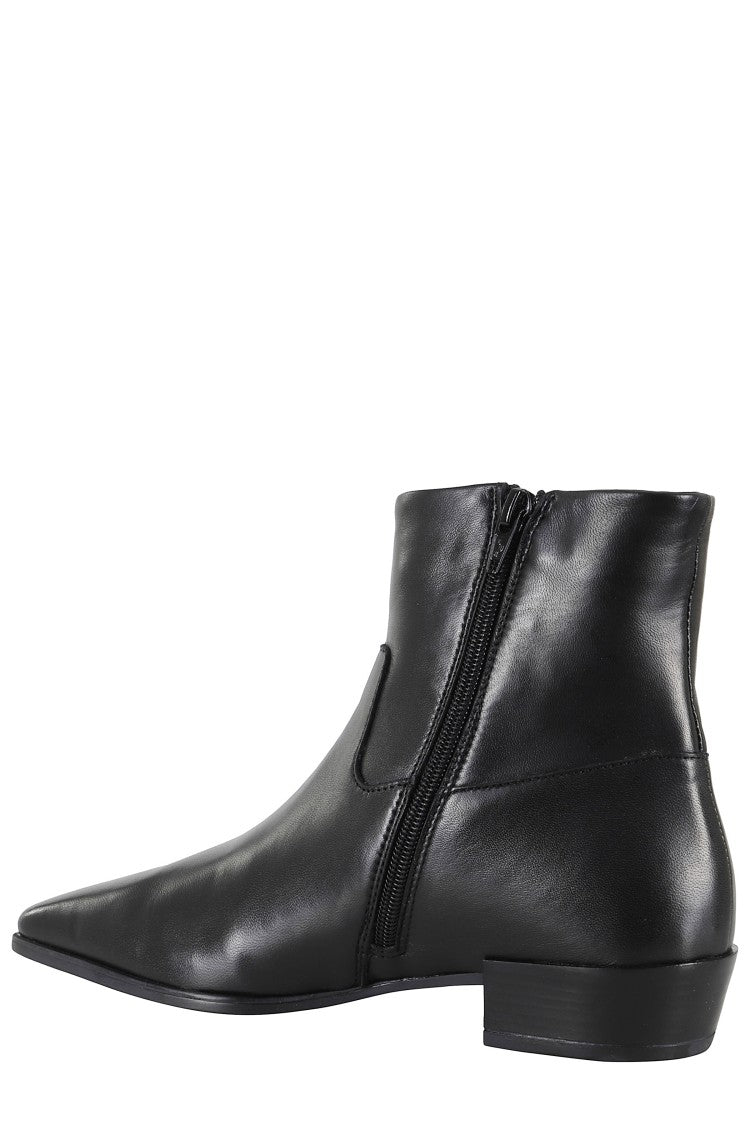 Copenhagen Studios Pointed Toe Mid-Ankle Boot