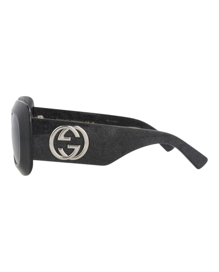 Gucci Square-Frame Recycled Acetate Sunglasses