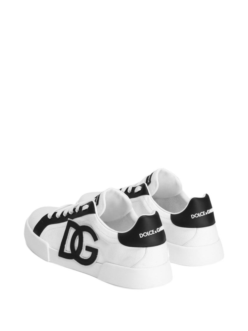 Dolce & Gabbana Low-Top Sneakers In Cotton