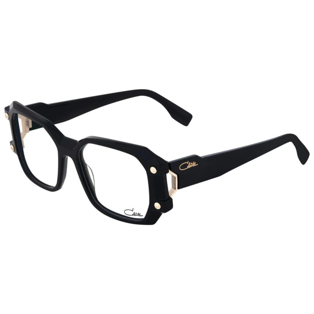Cazal 5006 Bold Geometric Acetate Sunglasses With Metal Rivet Accents