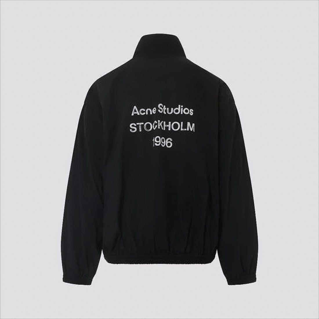 Acne Studios High-Collar Casual Jacket With Logo Detail
