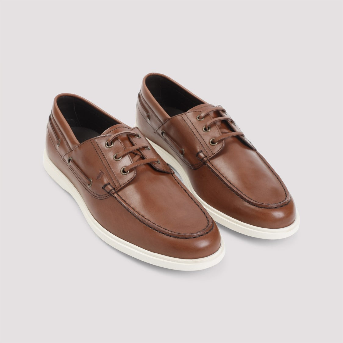 Tod's Refined Leather Loafers With Textured Grip