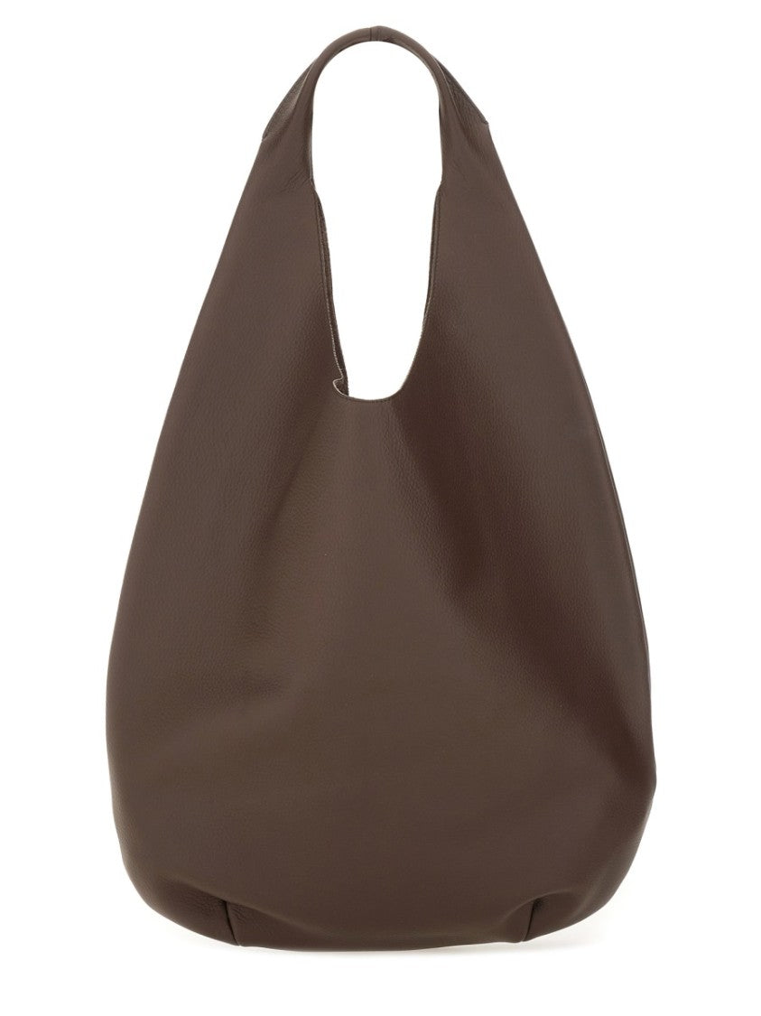 A.P.C. Le Neige Slouchy Leather Shoulder Bag