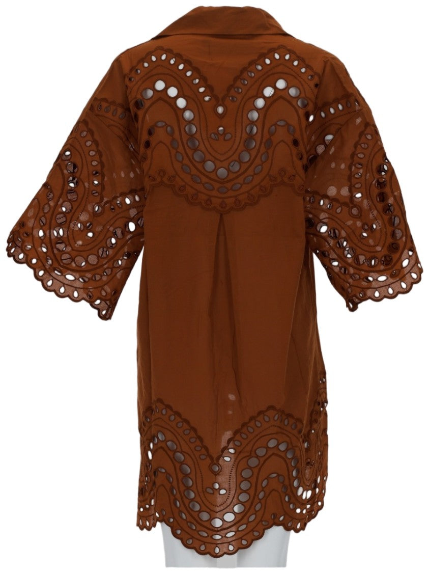 Charo Ruiz Ibiza Tao Loose Fit Puffed Shirt