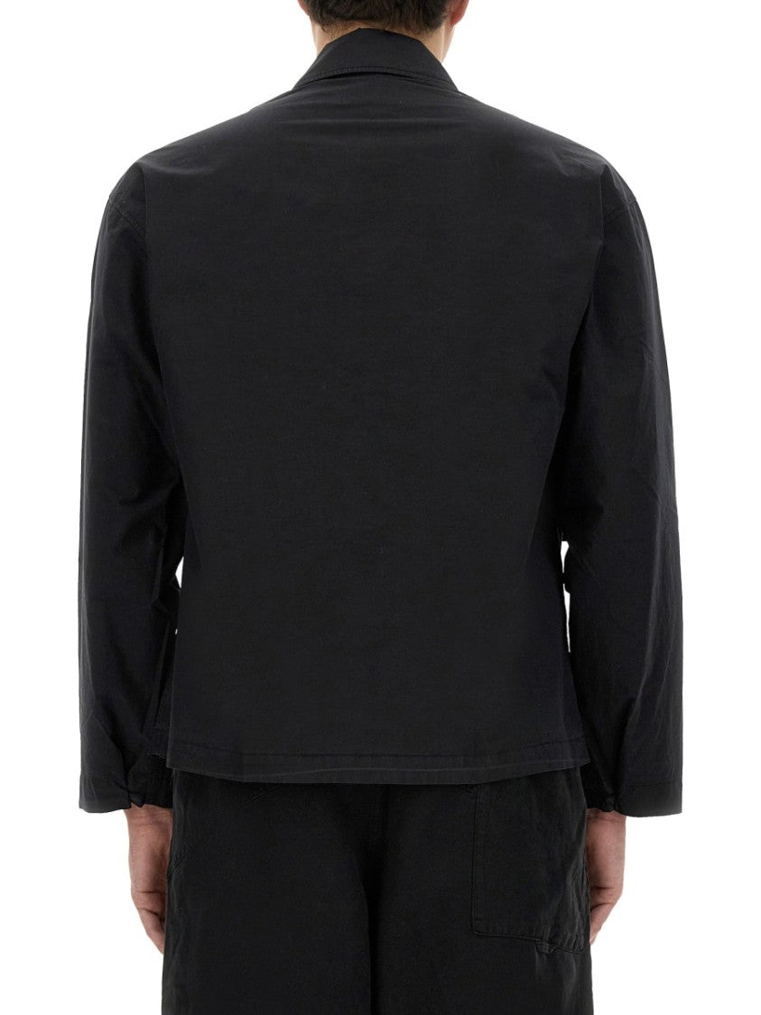 Ymc Black Military-Style Shirt