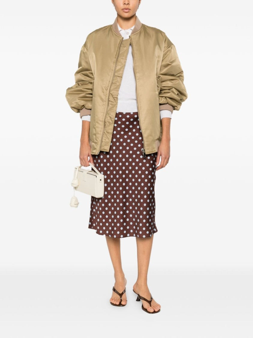 The Frankie Shop Boxy Oversized Jacket With Ruched Detailing