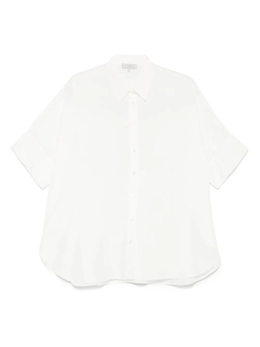 Antonelli Silk Shirt With Classic Collar