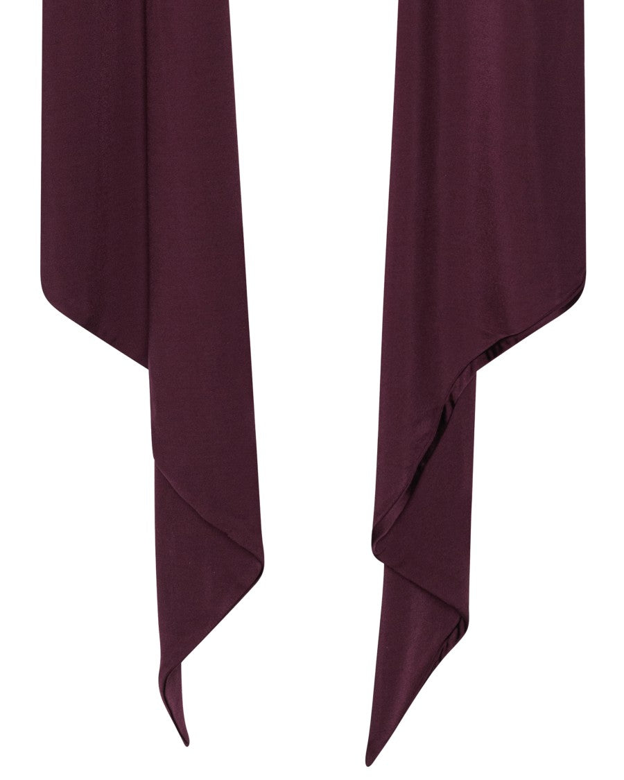 Rotate Winetasting Scarf Detail Viscose Top