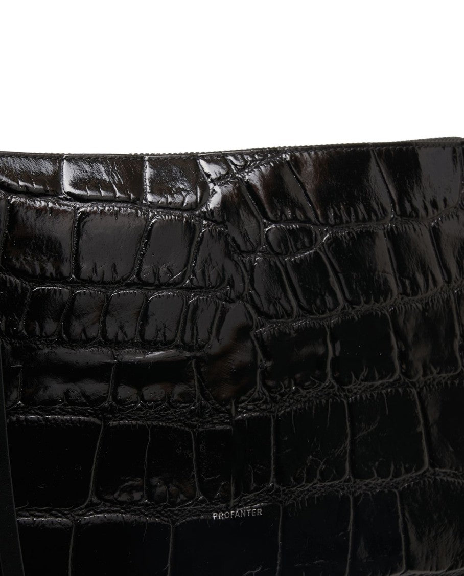 Profanter Tessa' Croco-Effect Shoulder Bag