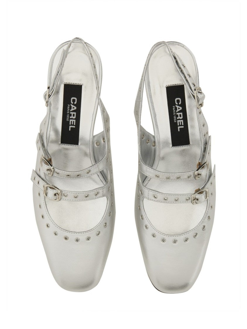 Carel Paris "Queen" Mary Jane Slingback