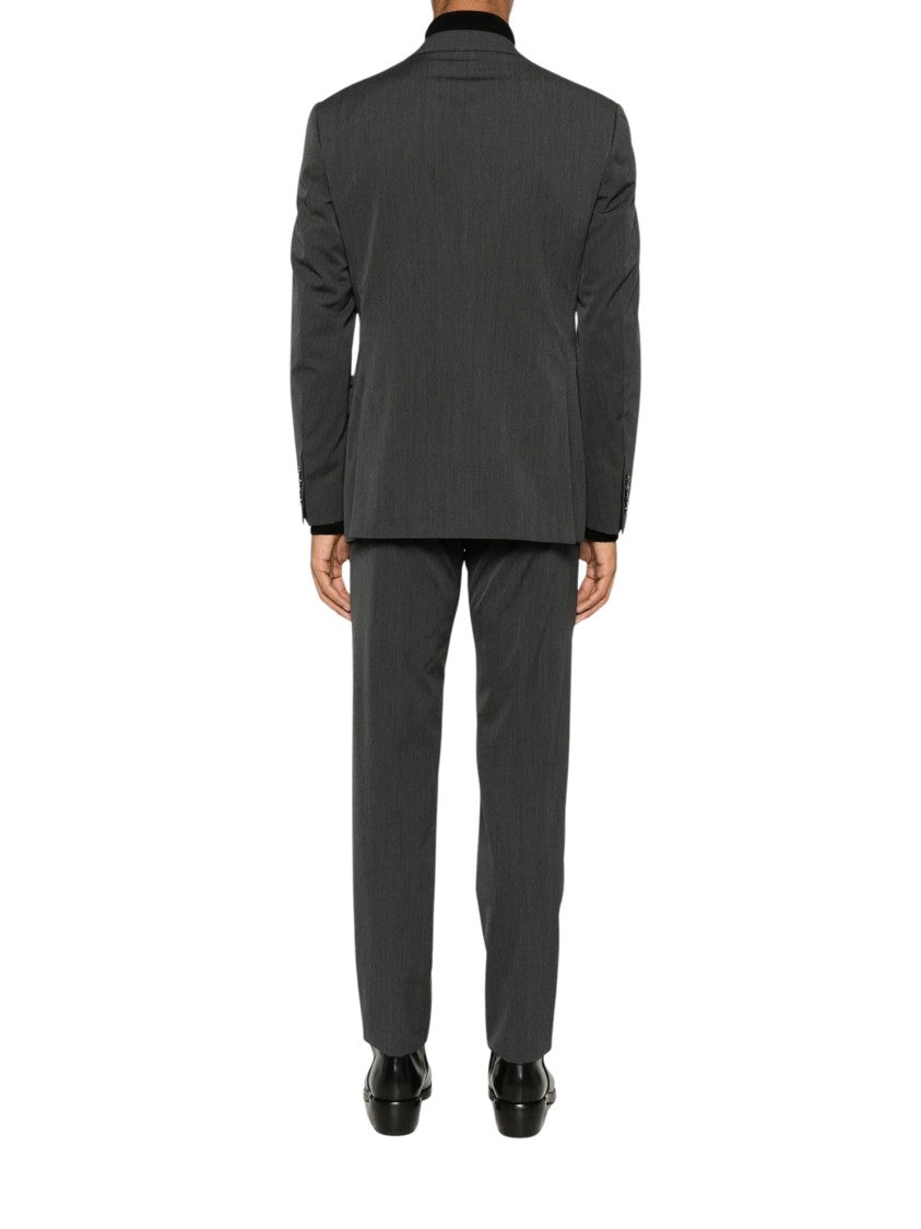 Giorgio Armani Notch-Lapel Tailored Virgin Wool Suit
