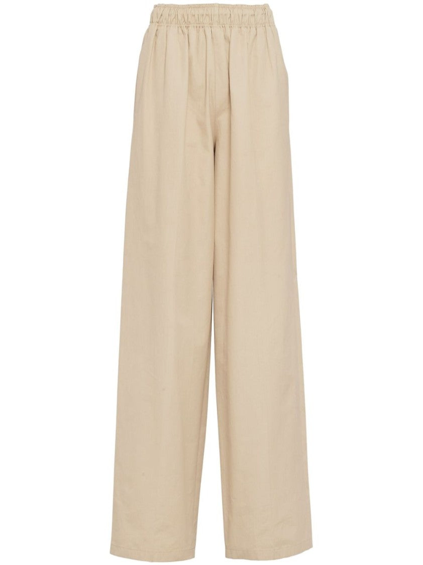 Prada Triangle Logo Trousers