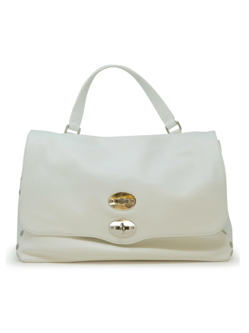 Zanellato White Leather Handbag