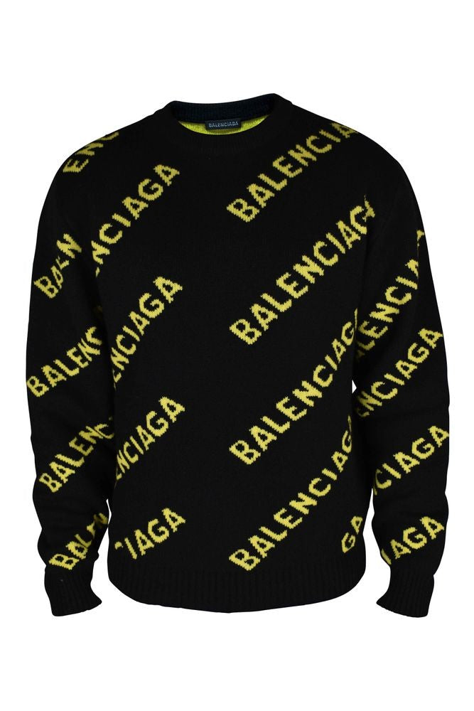 Balenciaga Logo Knit Sweater