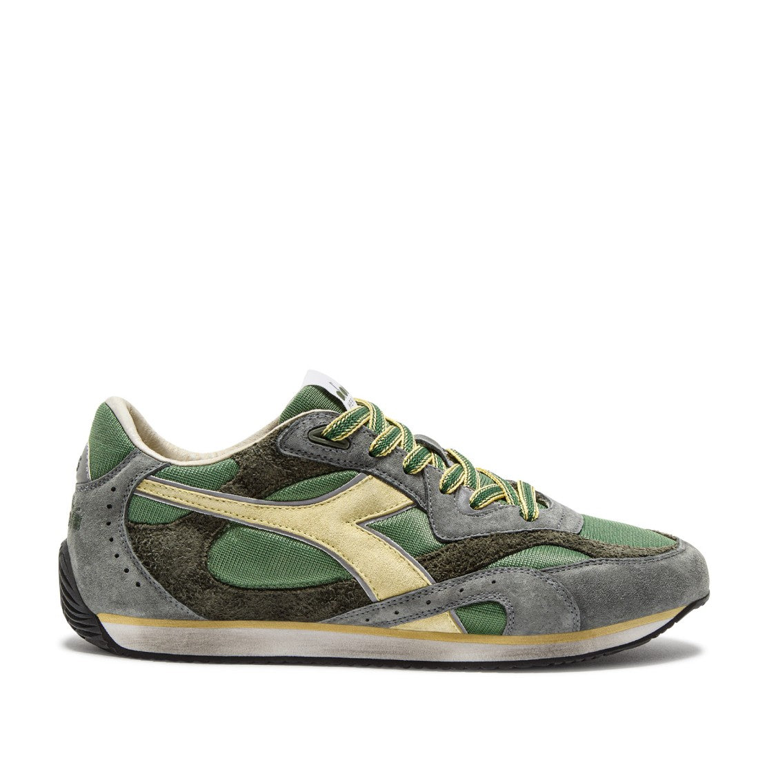 Diadora Equipe Revenge Sneakers In Grey Suede