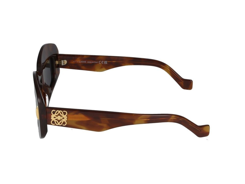 Loewe Tortoiseshell Oversized Square Sunglasses