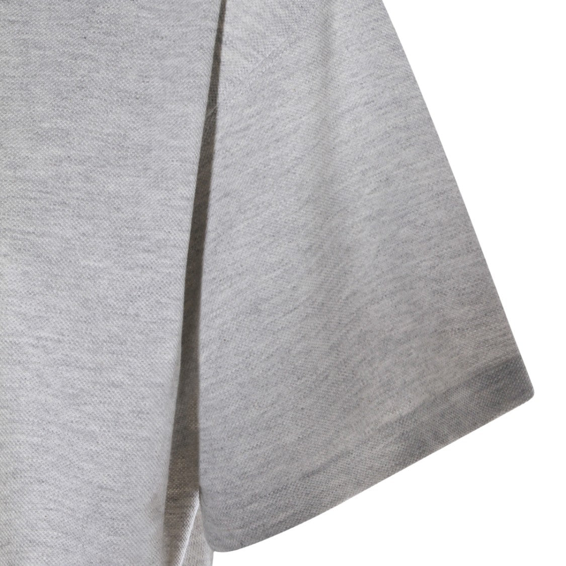 Saint Laurent Relaxed-Fit Grey Polo Shirt