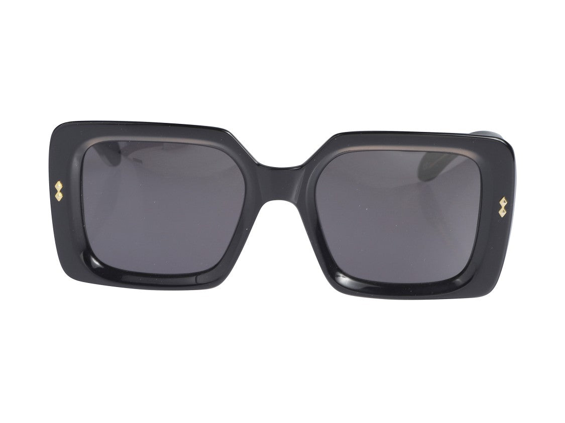 Kador Gold Kate Glamour Glossy Oversized Square Sunglasses