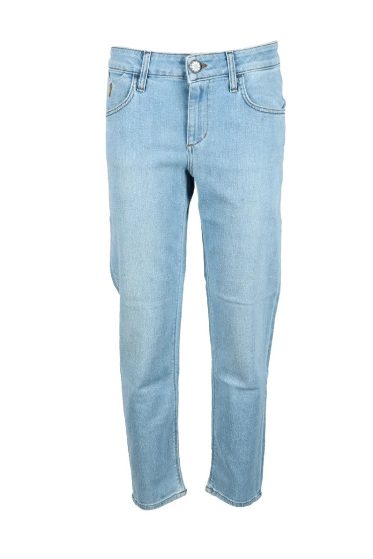 Shaft Light Blue Denim Stretch Jeans