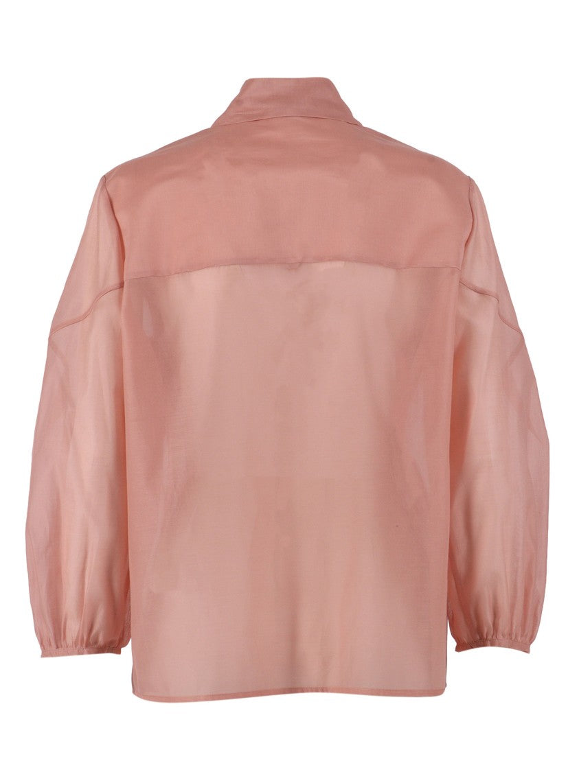 Peserico Cotton Silk Voluminous Blouse