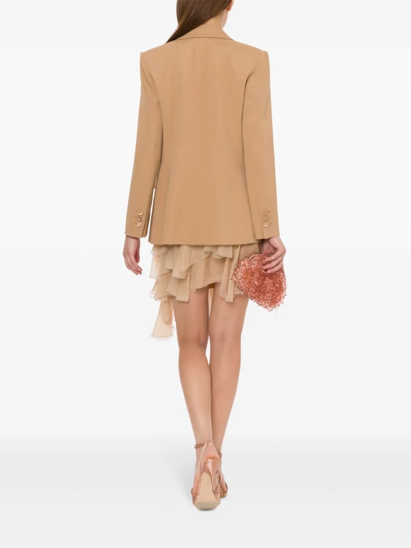 Alberta Ferretti Classic Tailored Jacket With Structured Fit