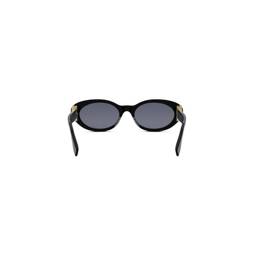 Fendi Fe40140u Oval Acetate Sunglasses