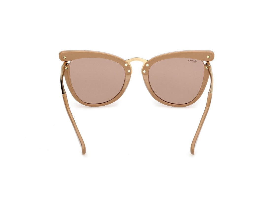 Max Mara Mm0186 Bold Cat-Eye Acetate Sunglasses