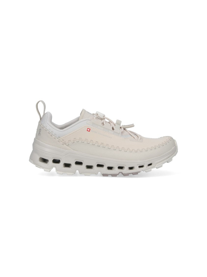 On Beige Cloudaway 2 Minimalist Mesh Sneakers