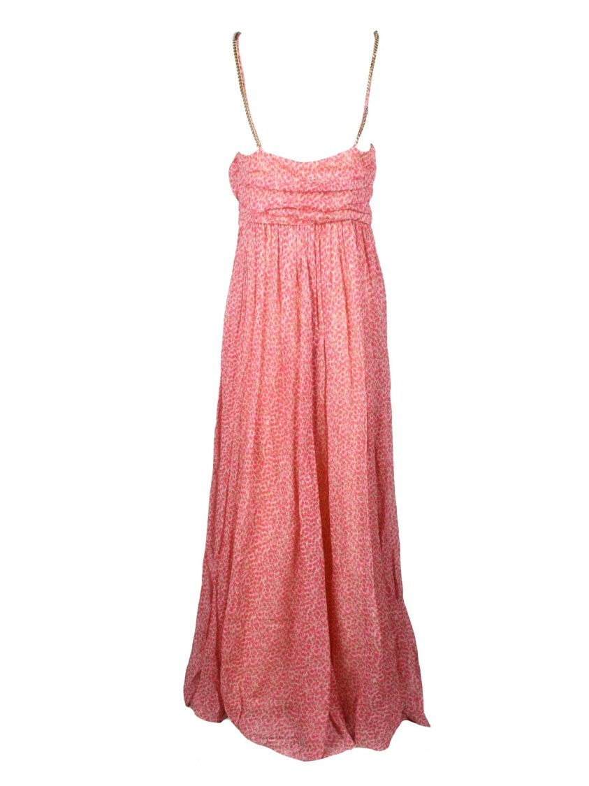 Anna Molinari Pink Viscose Dress