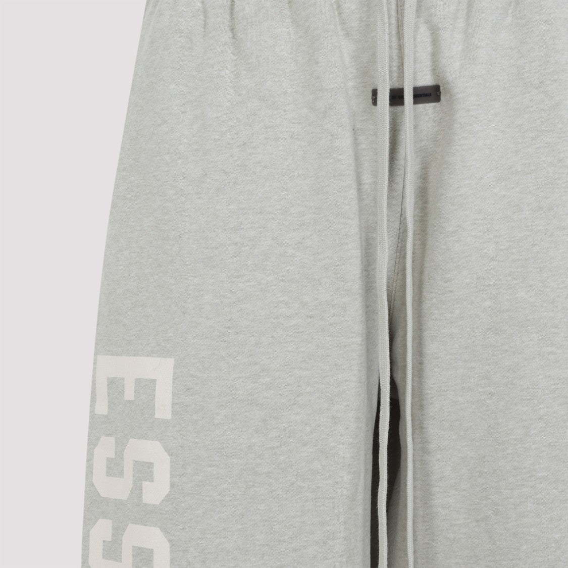 Fear Of God Soft Cotton Blend Trousers With Elastic Waistband