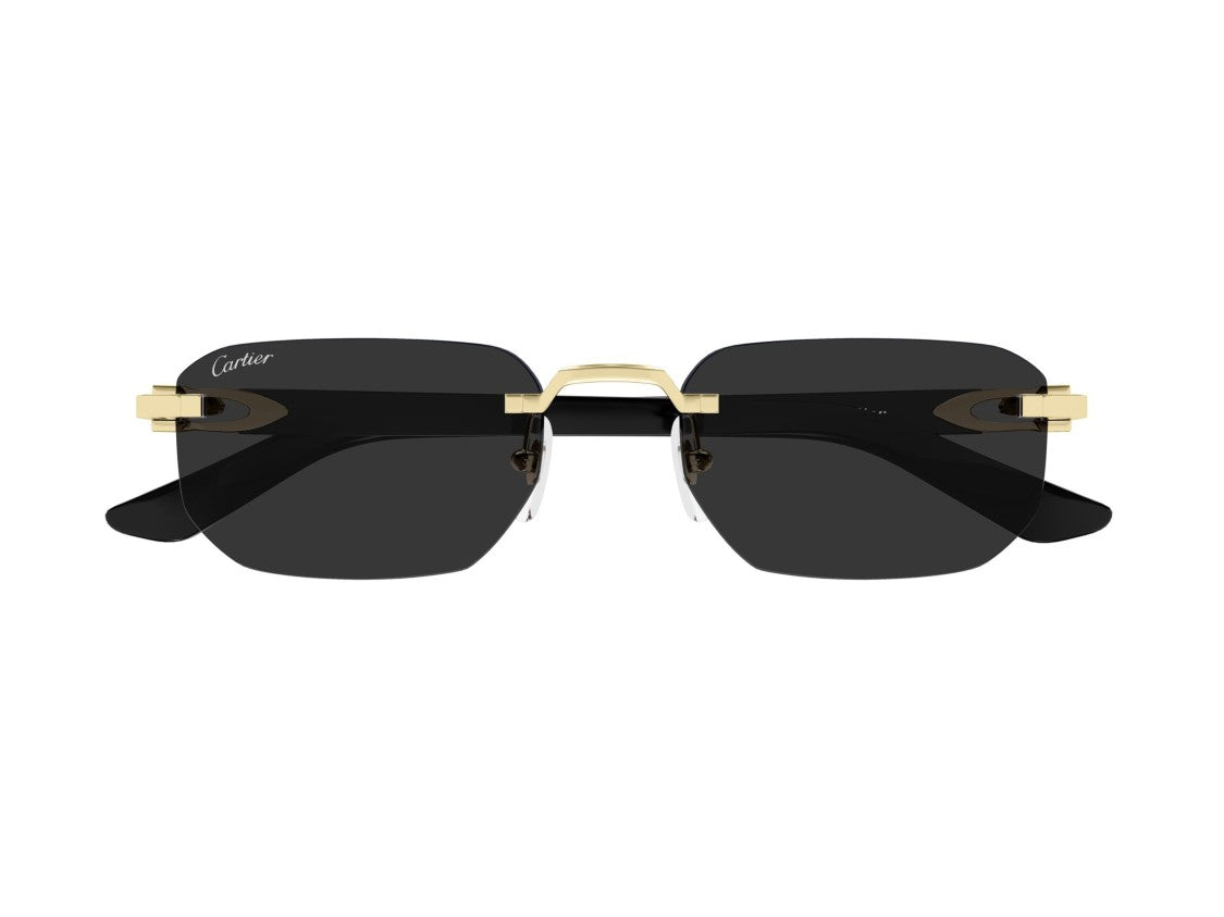 Cartier Ct0622s Rimless Square Sunglasses