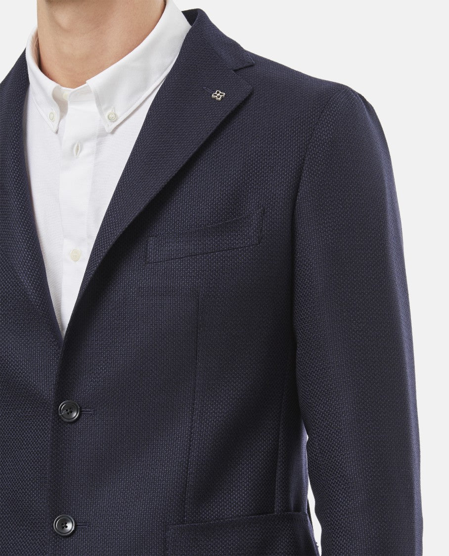 Tagliatore Monte Carlo Tailored Jacket With Structured Fit